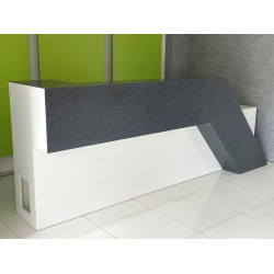 Lada recepcyjna R104 300x90cm  Art_R10404 Corian