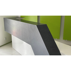 Lada recepcyjna R104 300x90cm Art_R10404 Corian