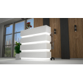 Lada recepcyjna R125 LED 100x50cm Art_R12502 front CORIAN