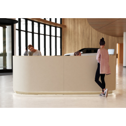 Lada recepcyjna R14 320x140cm  Art_R14056 Blat Corian