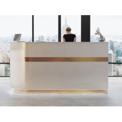 Lada recepcyjna R14 225x110cm  CORIAN  Od ręki