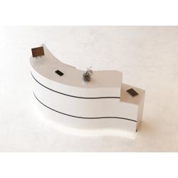 Lada recepcyjna R18 LED 230x105cm art_180004