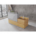 Lada recepcyjna R203 230x75cm  Art_R20302 Corian + laminat HPL