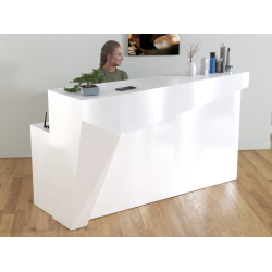 Lada recepcyjna R6 recepcja 220x80cm LED Art_R6001