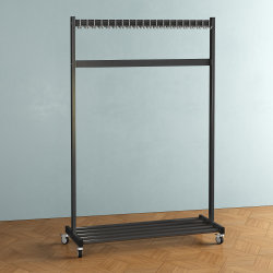 wieszak do szatni z półką