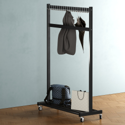 wieszak szatniowy z półką