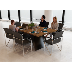 Stół konferencyjny 180x110cm Kaktus 6  na 6 osób