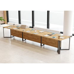 Stół konferencyjny 480x100cm Brainstorm 18  na 18 osób