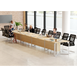 Stół konferencyjny 640x100cm Brainstorm 22  na 22 osób