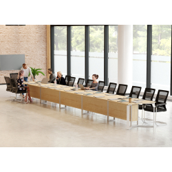 Stół konferencyjny 800x100cm Brainstorm 28  na 28 osób