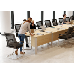 Stół konferencyjny 800x100cm Brainstorm 28  na 28 osób