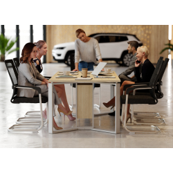 Stół konferencyjny 180x100cm Brainstorm 8 na 8 osób