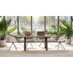 Stół konferencyjny 180x110cm Emilia 6 na 6 osób