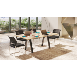 Stół konferencyjny 180x110cm Emilia 6 na 6 osób