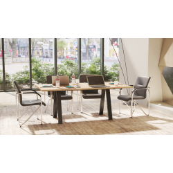 Stół konferencyjny 180x110cm Emilia 6 na 6 osób