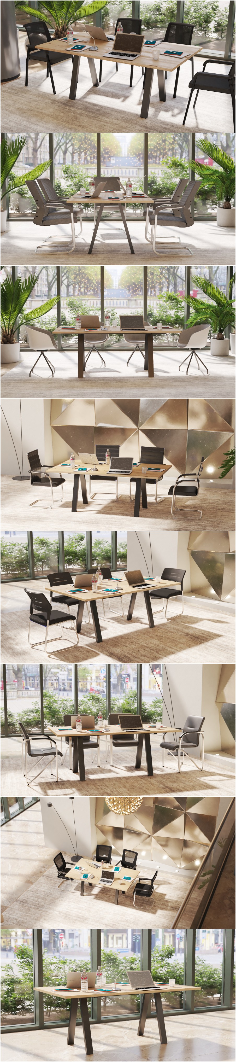 Stół konferencyjny Emilia na 6 osób