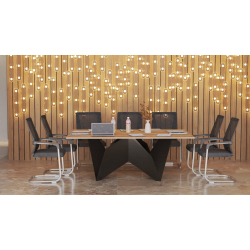 Stół konferencyjny 200x120cm Tulipan T10a na 10 osób