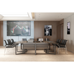 Krzesła Vienna ( 16 szt ) Stół konferencyjny 276x276cm Twist 16 na 16 osób