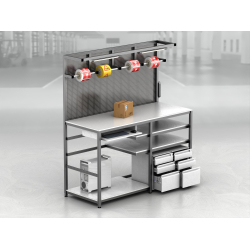 Stół do kompletacji zamówień 200x80x220cm Art_600