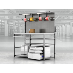 Stół do kompletacji zamówień 200x80x220cm Art_600