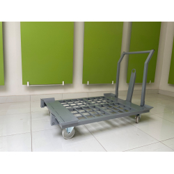 Wózek transportowy 120x80cm metalowy - OKAZJA
