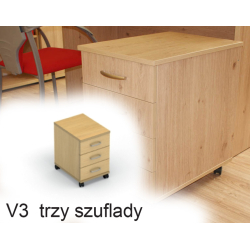 V3  trzy szuflady