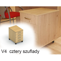 V4  cztery szuflady