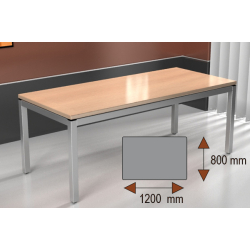 Stół tablo 1200x800 konferencyjny blat prostokątny
