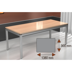 Stół tablo 1380x900 konferencyjny blat prostokątny