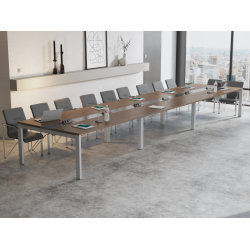 Stół konferencyjny 600x140cm Kadryl 22 na 22 osób