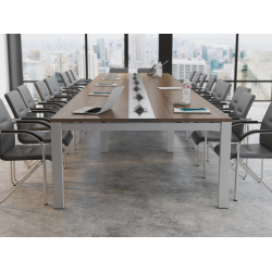 Stół konferencyjny 600x140cm Kadryl 22 na 22 osób