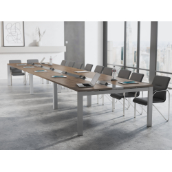 Stół konferencyjny 600x140cm Kadryl 22 na 22 osób