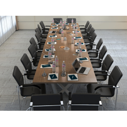 Stół konferencyjny 600x110cm ZOUK22 na 22 osoby